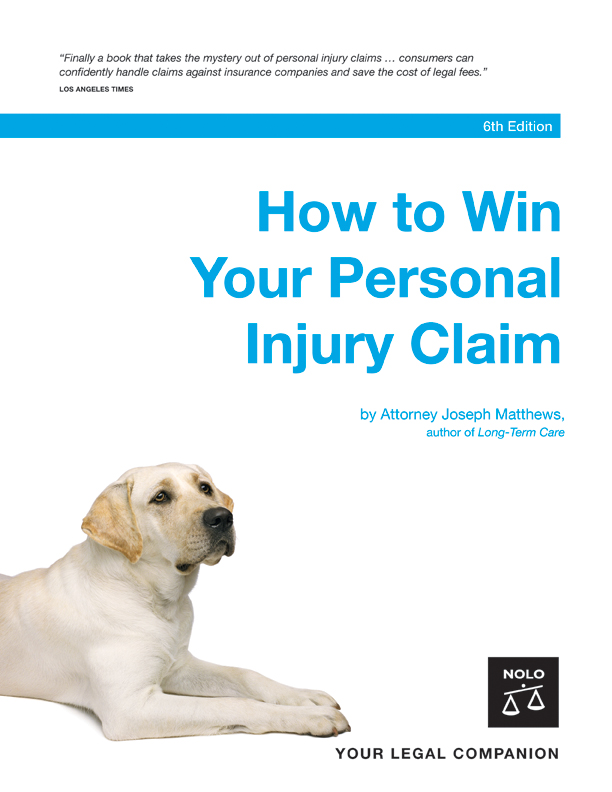 Cover image for How to Win Your Personal Injury Claim